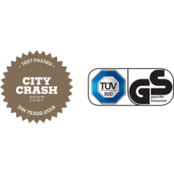 Modula BELUGA EASY 460 czarny połysk - boks dachowy 460 litrów