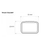 Thule SQUAREBAR EVO - belki stalowe 118cm