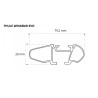 Thule WINGBAR EDGE BLACK - belka aluminiowa 77 cm