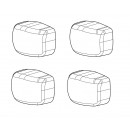 Nordrive HELIO - zaślepki do belek aluminiowych