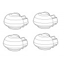 Nordrive ALUMIA - zaślepki do belek aluminiowych