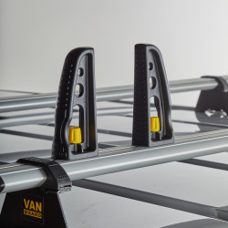 Ulti Bar VG248-2 - bagażnik aluminiowy na 2 belki z ogranicznikami na drabinę