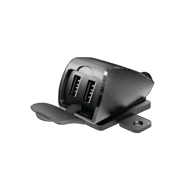 USB-FIX TREK 2 - wodoodporna ładowarka do motoru skutera z podwójnym USB A