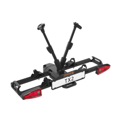 Spinder TX2 BLACK LED - składany bagażnik na hak na 2 rowery