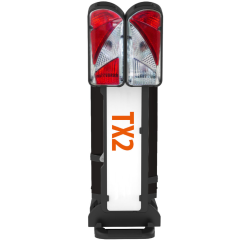 Spinder TX2 CLASSIC BLACK - składany bagażnik na hak na 2 rowery