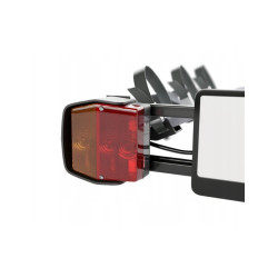 Amos TYTAN 3 PLUS - platforma na hak na 3 rowery 7-pin / ładowność max. 75kg