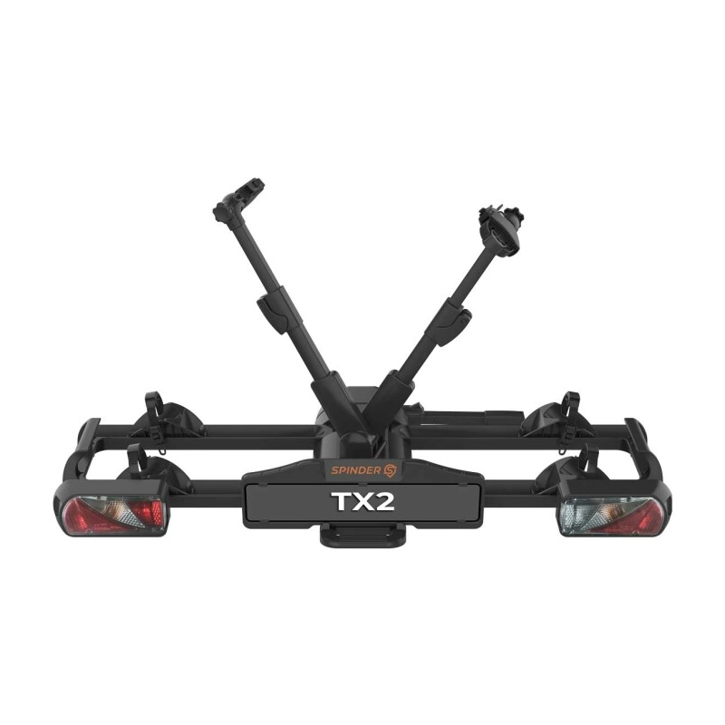 Spinder TX2 CLASSIC BLACK - składany bagażnik na hak na 2 rowery