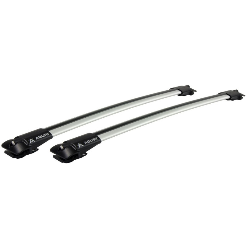 Aguri PRESTIGE II SILVER S17 - aluminiowy bagażnik na relingi