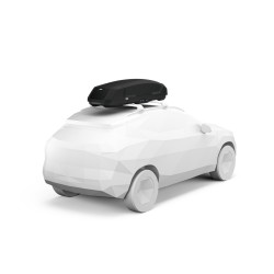 Thule FORCE 3 L SPORT czarny aeroskin - box dachowy 300 litrów