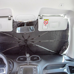 Lampa PREMIUM - parasol przeciwsłoneczny na przednią szybę 65x125 cm