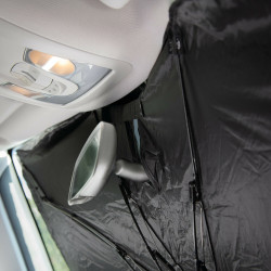 Lampa PREMIUM - parasol przeciwsłoneczny na przednią szybę 79x140 cm