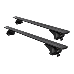 Inter Pack VIRGO BLACK IR 120 G2 - bagażnik dachowy na reling zintegrowany