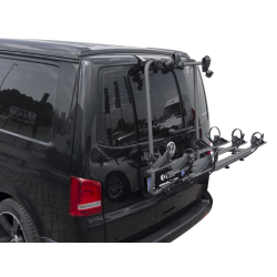 Menabo SHADOW BLACK - dedykowany bagażnik na tylną klapę do VW Caddy (IV) na 3 rowery
