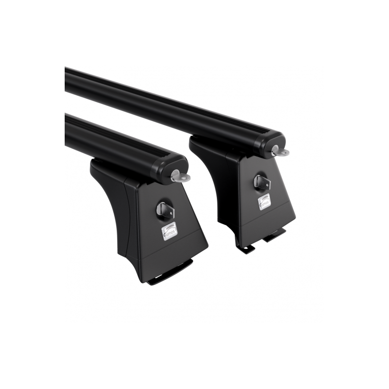 Amos BETA COROLLA CROSS AERO BLACK - bagażnik dachowy na miejsca montażowe