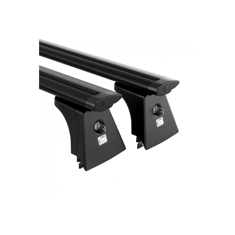 Amos BETA 102 DYNAMIC BLACK - bagażnik dachowy na miejsca montażowe