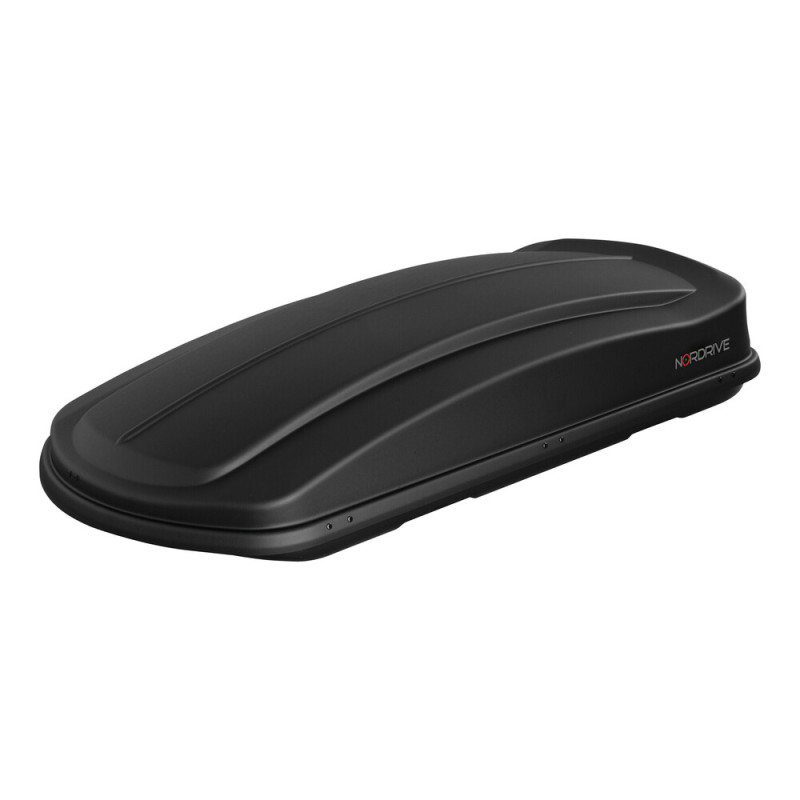 Nordrive 530 czarna struktura - box dachowy 530 litrów