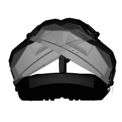 Hakr ETERNAL 440 czarny kamuflaż - box dachowy 440 litrów