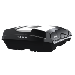 Hakr ETERNAL 440 czarny połysk - box dachowy 440 litrów