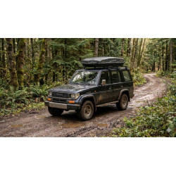 Hakr ETERNAL 440 czarny kamuflaż - box dachowy 440 litrów