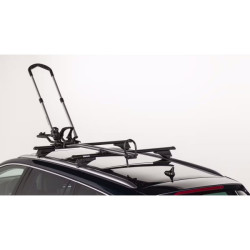 Menabo CHRONO SX - lewostronny uchwyt rowerowy na dach montaż za koło