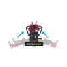 BuzzRack SCORPION PRO 3 - składany bagażnik na hak na 3 rowery z rampą