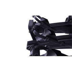 Taurus STELVIO 3 BLACK - bagażnik na hak 3 rowery składany, Swiatła LED