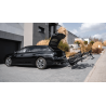 Taurus STELVIO 3 BLACK - bagażnik na hak 3 rowery składany, Swiatła LED