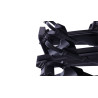 Taurus STELVIO 2 BLACK - bagażnik na hak 2 rowery składany, Swiatła LED