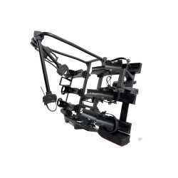 Taurus STELVIO 3 BLACK LED - bagażnik na hak 3 rowery składany, światła LED