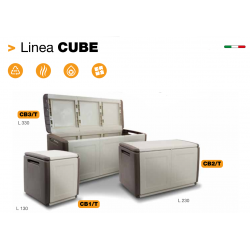 CUBE - skrzynia na taras balkon garaż 420 litrów