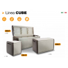 CUBE - skrzynia na taras balkon garaż 420 litrów