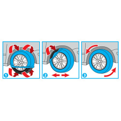 Snowdrive NORDIK GP-M - łańcuchy tekstylne na koła