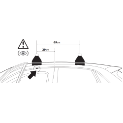 Nordrive SILENZIO BLACK EVOS ST C010 - bagażnik bazowy