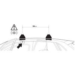 Nordrive QUADRA EVOS ST C102 - bagażnik bazowy