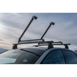 Nordrive NORDIC-KING EVO NK-40 SILVER - uchwyt narciarski na 4 pary nart lub 2 snowboardy