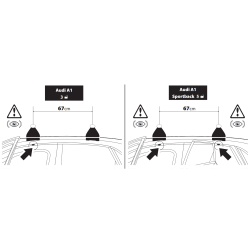 Nordrive SILENZIO BLACK EVOS ST C121 - bagażnik bazowy