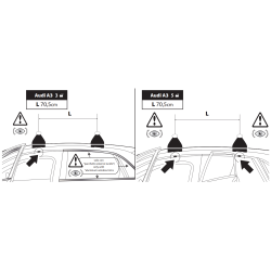 Nordrive SILENZIO BLACK EVOS ST C138 - bagażnik bazowy