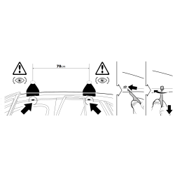 Nordrive QUADRA EVOS LP C194 - bagażnik bazowy z niskimi stopami