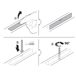 Nordrive SILENZIO EVOS LP C188 - bagażnik bazowy z niskimi stopami