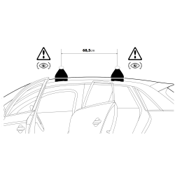 Nordrive SILENZIO EVOS ST C236 - bagażnik bazowy