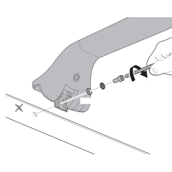 Nordrive SNAP ALU IN-RAIL S-K7 - bagażnik na reling zintegrowany
