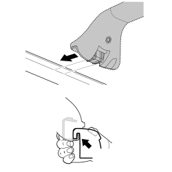 Nordrive SNAP ALU IN-RAIL L-K9 - bagażnik na reling zintegrowany