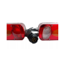 Aguri ACTIVE BIKE - zestaw lamp tylnych L+P z wtyczką 13pin