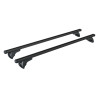 Nordrive HELIO BLACK IN-RAIL M - bagażnik aluminiowy na reling zintegrowany