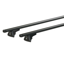 Nordrive HELIO BLACK IN-RAIL M - bagażnik aluminiowy na reling zintegrowany