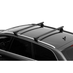 Nordrive HELIO BLACK IN-RAIL M - bagażnik aluminiowy na reling zintegrowany