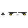 Nordrive HELIO BLACK IN-RAIL M - bagażnik aluminiowy na reling zintegrowany