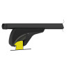 Nordrive HELIO BLACK IN-RAIL M - bagażnik aluminiowy na reling zintegrowany